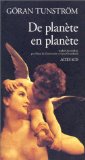 Couverture du recueil "De planète en planète" de Tunström chez Actes Sud.